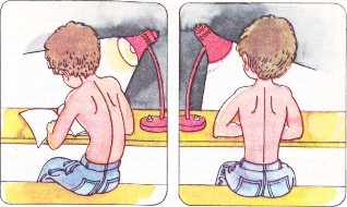 form a-good-posture-of-children